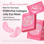 Medicube Jelly Eye Mask Pdrn Pink Collagen | Hydrogel Eye Patches With Pdrn, Collagen, Nad | Refreshing For Puffy, Tired Eyes | Firming For Look Of Wrinkles, Fine Lines | Korean Skincare (50 Pairs)