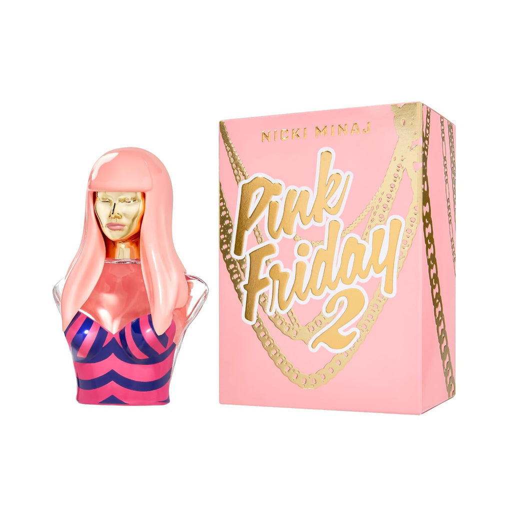 Nicki Minaj Pink Friday 2 for Women Eau de Parfum Spray, 3.4 Ounce