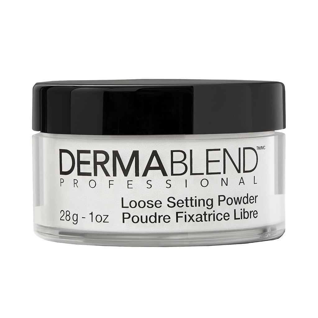 Dermablend Loose Setting Powder, Face Powder Makeup & Finishing Powder For Light, Medium & Tan Skin Tones