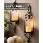 Homemory 24Pack Flickering Flameless Votive Candles For Wedding Decoration, 200+Hour Warm White Battery Operated Led Tealight, Electric Fake Candles For Party, Receptions, Halloween, Christmas