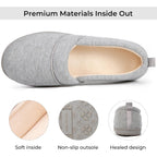 Hometop Women'S Comfy Loafer Slippers Lightweight Memory Foam Non-Slip Indoor House Shoes