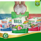 Urea Fertilizer 46-0-0 Made In Usa - 5Lb Plant Food For Indoor/Outdoor Flowers & Gardens - Promotes Lush Growth - Lettuce, Green Lawns, Fruit, Vegetables, Citrus Trees, Tie Dye Granules Prills