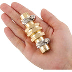 Garden Hose Repair Connector Kit, Fit For 3/4" Or 5/8" Garden Hose Fitting | 5 Set Male And Female Hose Adapter, Water Hose Repair Kit With Clamps