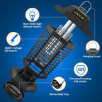 Gootop Bug Zapper Outdoor, Mosquito Zapper, 4200V 3 Prong Plug In Electric Fly Zapper, Mosquito Killer, Fly Traps, Flying Insects Zapper Indoor Outdoor, Abs Plastic Outer (Black)