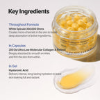 SUNGBOON EDITOR Deep Collagen Retinol Capsule Cream | For Fine Lines and Dry Skin | White Spicules + Collagen + Retinol | Korean Skincare, 1.69 fl.oz | Gifts for Women