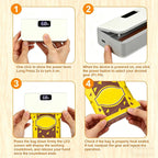 Mini Bag Sealer, Rechargeable Sealer Machine With Led Power Display, 6 Gear Adjustable Portable Bag Sealer Heat Sealer And Cutter, Bag Resealer For Chips Snacks Mylar Plastic Bags