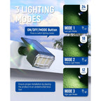 Solar Spot Lights Outdoor Waterproof, Solar Spotlights, 4 Packs, Cool White | 63 Led, 3 Lighting Modes, 120° Adjustable Solar Landscape Lights For Yard, Garden, House, Garage, Pathway