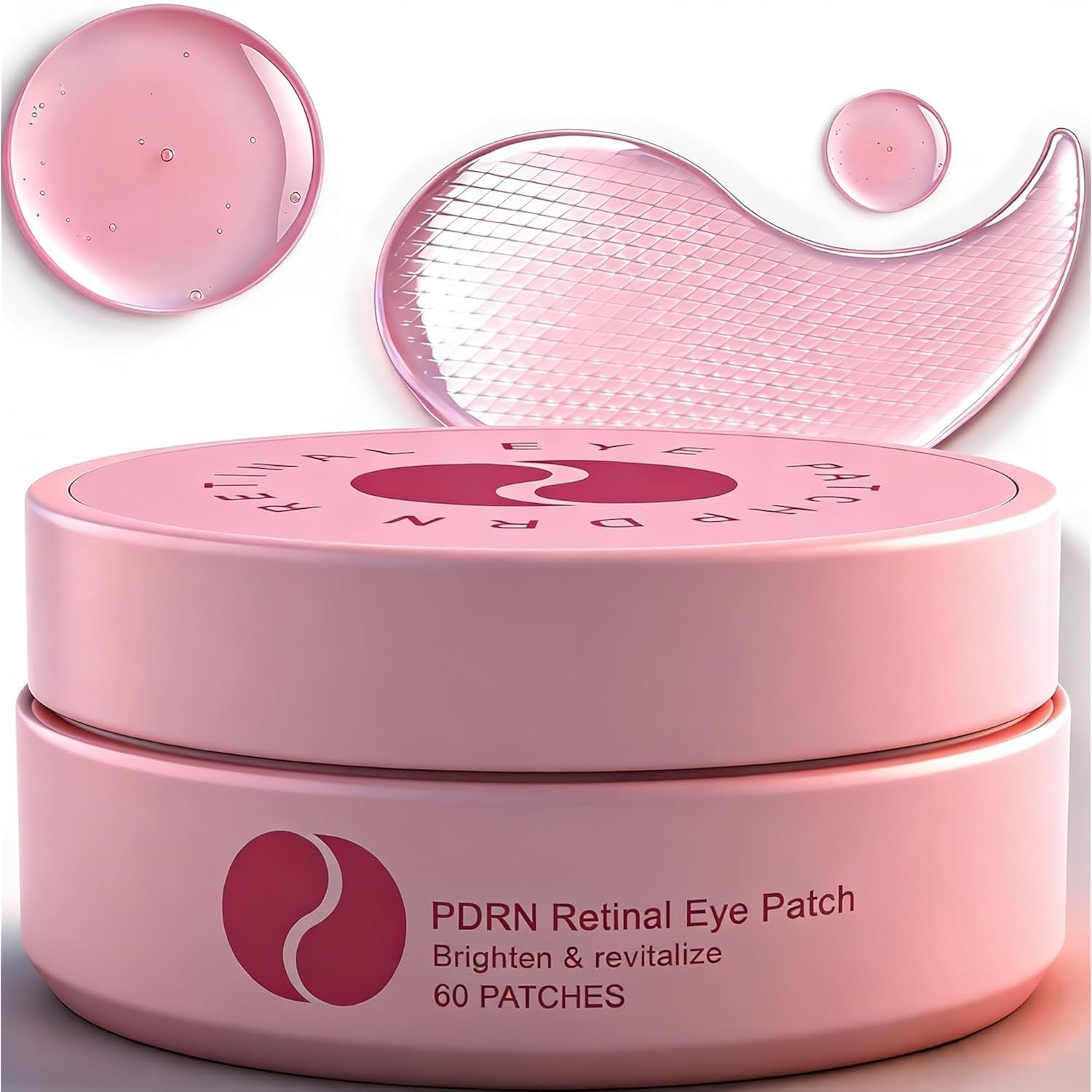 Pdrn Under Eye Patches Retinal Under Eye Patches Revive Under Eye Patch | For Women And Men Eyes And Dark Circles Puffy Eyes Undereye Bags Birthday Gifts For Women Travel Essentials- (60 Pc)