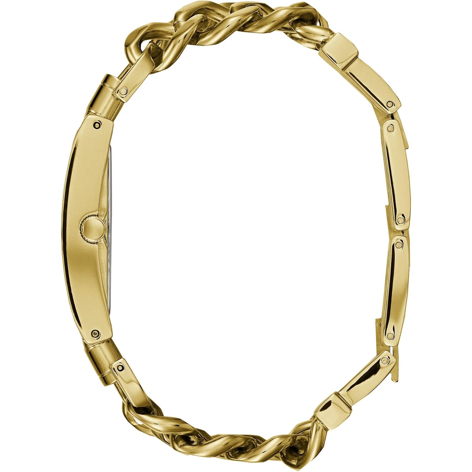 Guess Women'S Silver-Tone Multi-Chain Bracelet Watch
