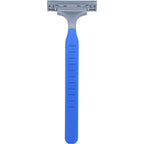 Amazon Basics Twin Blade Pivoting Disposable Razors with Rubber Grip for Great Grip When Wet, Travel-Friendly, 32 Count, 1-Pack (Previously Solimo)