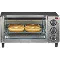 BLACK+DECKER TO1313SBD Toaster Oven, 15.47 Inch, Silver