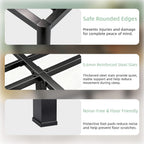 Queen Bed Frame, 14 Inch Heavy Duty Steel Platform, Noise-Free