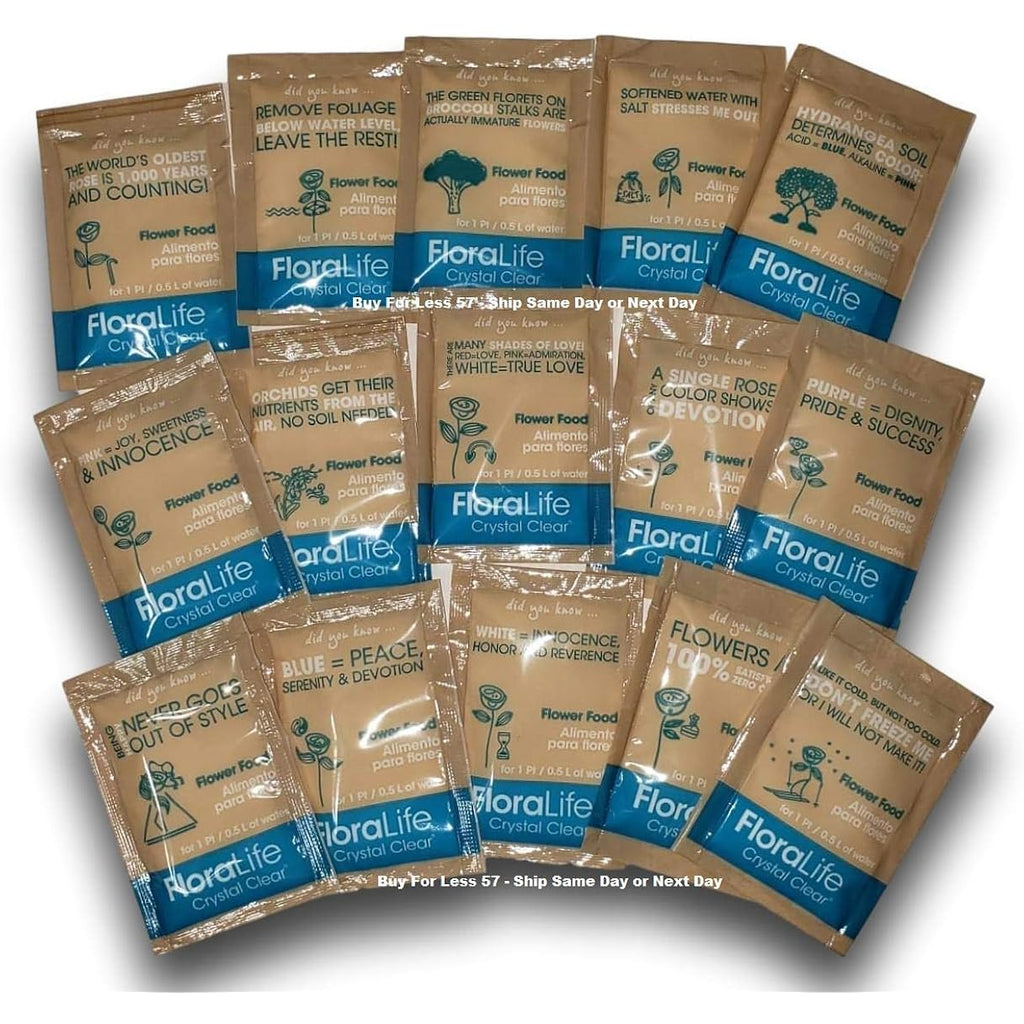 Floralife Flower Food 300, 5Gm Pkg 50