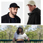 2 Packs Womens Baseball Caps Plain Baseball Hat Summer Sun Visor Hats Baseball Cap Men Adjustable Dad-Hat