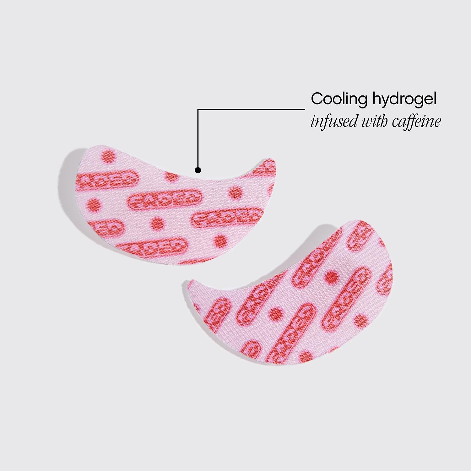 Topicals Faded Brightening Under Eye Masks | Patches To Depuff, Hydrate, Brighten And Cool | Reduce Dark Circles And Fine Lines | Contains Kojic Acid, Caffeine And Niacinamide (Set Of 6)
