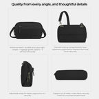 Travelon Anti-Theft Metro Convertible Small Crossbody Bag