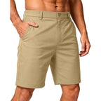 Mens Golf Shorts 7 Inch Inseam Stretch Lightweight Quick Dry Casual Dress Shorts With 4 Pockets