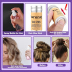 Hair Accessories for Girls, 1698 Pcs Hair Rubber Bands with Elastic Hair Ties Hair Clips Hair Wax Stick Spray Bottle Hair Styling Tools