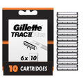 Gillette TRAC II Plus Mens Razor Blade Refills, 10 Count, Delivers a Clean, Close Shave