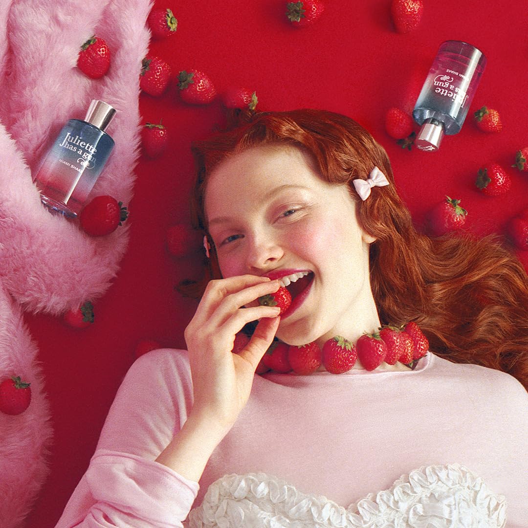 Juliette Has A Gun Miami Shake Eau de Parfum – Gourmand Fruity Vanilla Perfume for Women (Strawberry, Ice Cream, Vanilla Absolute)