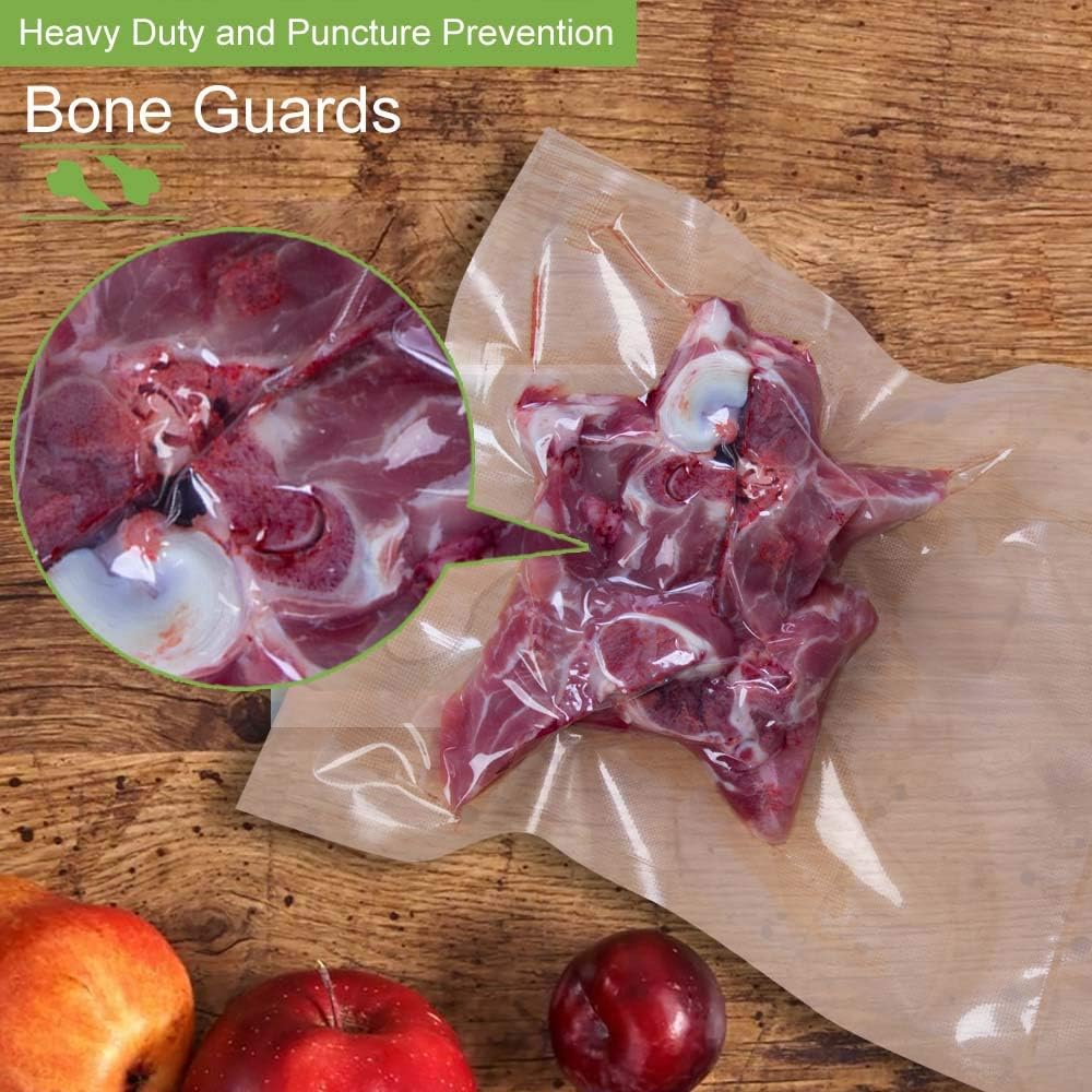 6 Pack 8"X20'(3Rolls) And 11"X20' (3Rolls) Vacuum Sealer Bags Rolls For Food,Commercial Grade, Bpa Free,Puncture Prevention,Great For Sous Vide Cooking