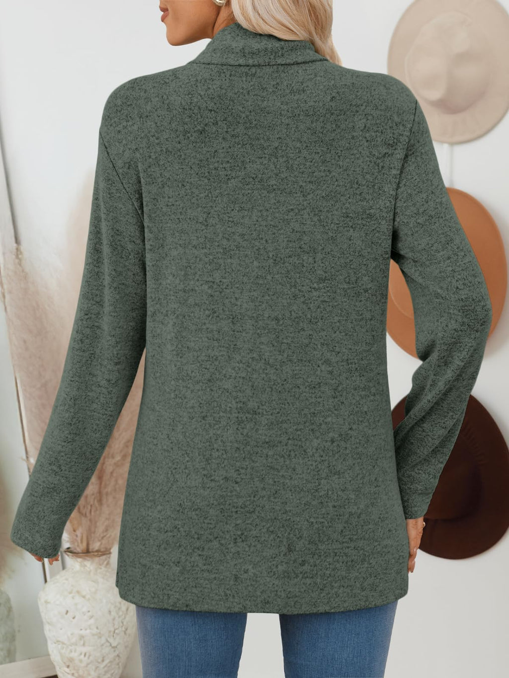 LILLUSORY Cardigan for Women Lightweight Cardigans Fall Fashion Outfits | Open Front Long Cardigan with Pockets, Business Casual Travel Outfits