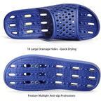 Shower Shoes Men Quick Drying Women Shower Sandals Non-Slip Comfortable House Slippers Bathroom Hotel Flip Flops Slides With Students Gym