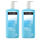 Neutrogena Hydro Boost Body Gel Cream, Hydrating Body Lotion With Hyaluronic Acid For Sensitive Skin, Fragrance-Free Hyaluronic Acid Moisturizer, 16 Oz, 2 Pack