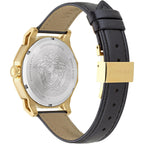 Versace Medusa Deco Leather Watch