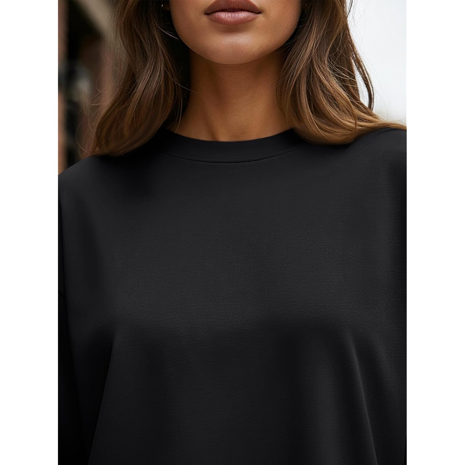 Trendy Queen Womens Oversized Long Sleeve Shirts Fall Tops 2026 Basic Tee Casual Workout Y2K Clothes