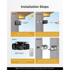 Brightown 2 Pack Solar Outdoor Lights, 2500Lm 223 Led Solar Flood Outdoor Lights With Motion Sensor 3 Modes, 3 Head 270° Wide Angle Street Area Ip65 Waterproof Security Wall Lights With Remote
