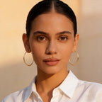 Gokeey Gold Hoop Earrings Set for Women,14k Gold Plated Gold Hoops with Sterling Silver Post Hypoallergenic Thin Hoop Gold Earrings for Girls Trendy Jewelry Gifts