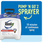 Roundup Weed & Grass Killer4 With Pump 'N Go 2 Sprayer, 1.33 Gal. | Ready-To-Use Bug Killer With Comfort Wand, Kills Ants, Roaches And Spiders, Use In Kitchens, Bathrooms And Home Perimeter