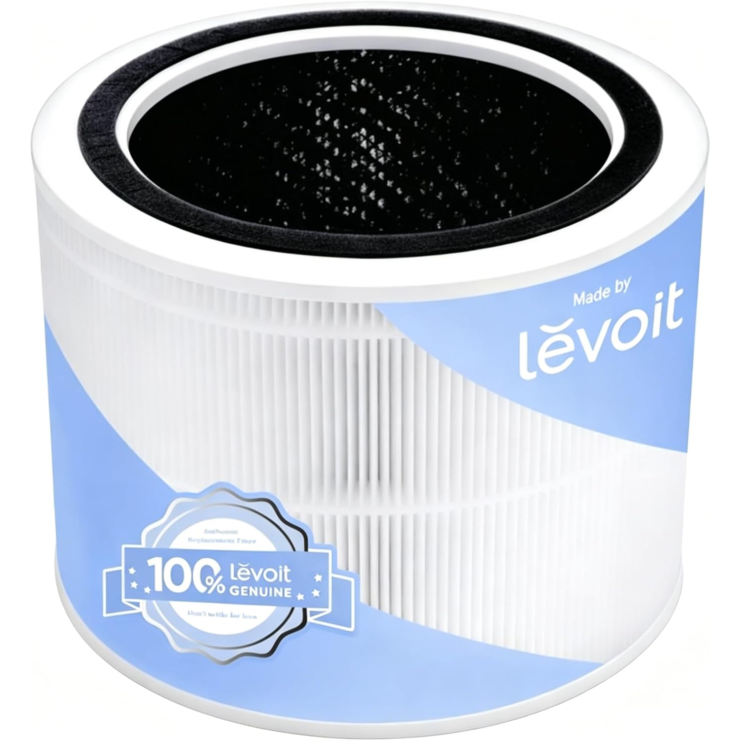 Levoit Core 200S-P Air Purifier Replacement Filter,Genuine Air Filter,1Pack | Aham Verifide,Hepa Sleep Mode, High-Efficiency Activated Carbon, Removes Smoke, Odors, Allergens,Dust,Pet Hair, Core 200S-Rf