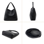 MELOLILA Large Woven Tote Bag for Women Weave Purse Woven Leather Handbag