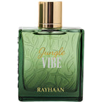 Rayhaan Jungle Vibe – Fresh, Green, Woody, Musky – Eau de Parfum Spray Long-Lasting Fragrance for Unisex, 3.4 Ounce / 100ml
