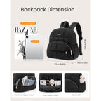 Lovevook Small Backpack Purse For Women, Mini Puffer Backpack With Anti-Theft Pocket, Lightweight Quilted Casual Daypack For Daily Work & Travel