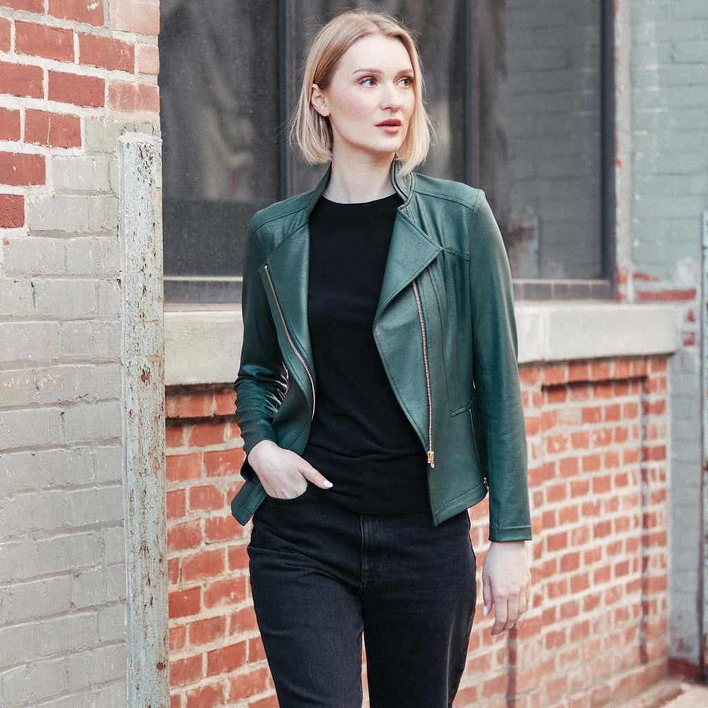 Liquid Leather Signature Womens Jacket