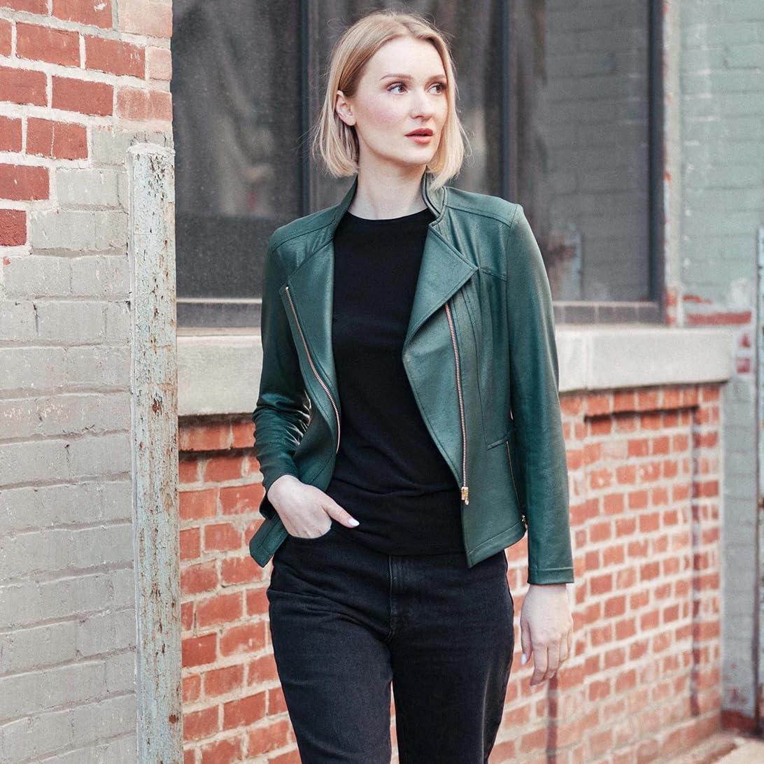 Liquid Leather Signature Womens Jacket