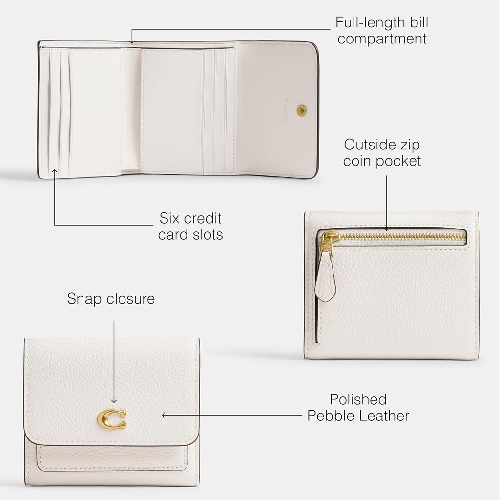 Coach, Women'S, Mila Small Flap Wallet
