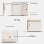 Coach, Women'S, Mila Small Flap Wallet