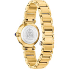 Citizen Women'S Eco-Drive Cinderella 75Th Anniversary Boxed Set, Blue Sunray Dial, Gold-Tone Stainless Steel Bracelet Watch (Model:Em1068-69W)