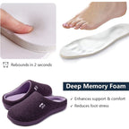 Rockdove Women'S Original Two-Tone Memory Foam Slipper