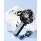 Sweetfull Portable Misting Fan - 180° Foldable Handheld Personal Fan With Mist Spray, 3 Speeds, 30Ml Water Tank, Usb Rechargeable For Travel, Outdoors, Makeup, Camping, Home, And Office Use