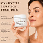 Crepe Skin Body Cream, Extra Large Size Body Skin Cream Lotion For Aging Crepe Skin With Collagen For Neck Arms Leg Deeply Moisturizer Cream, 10 Oz