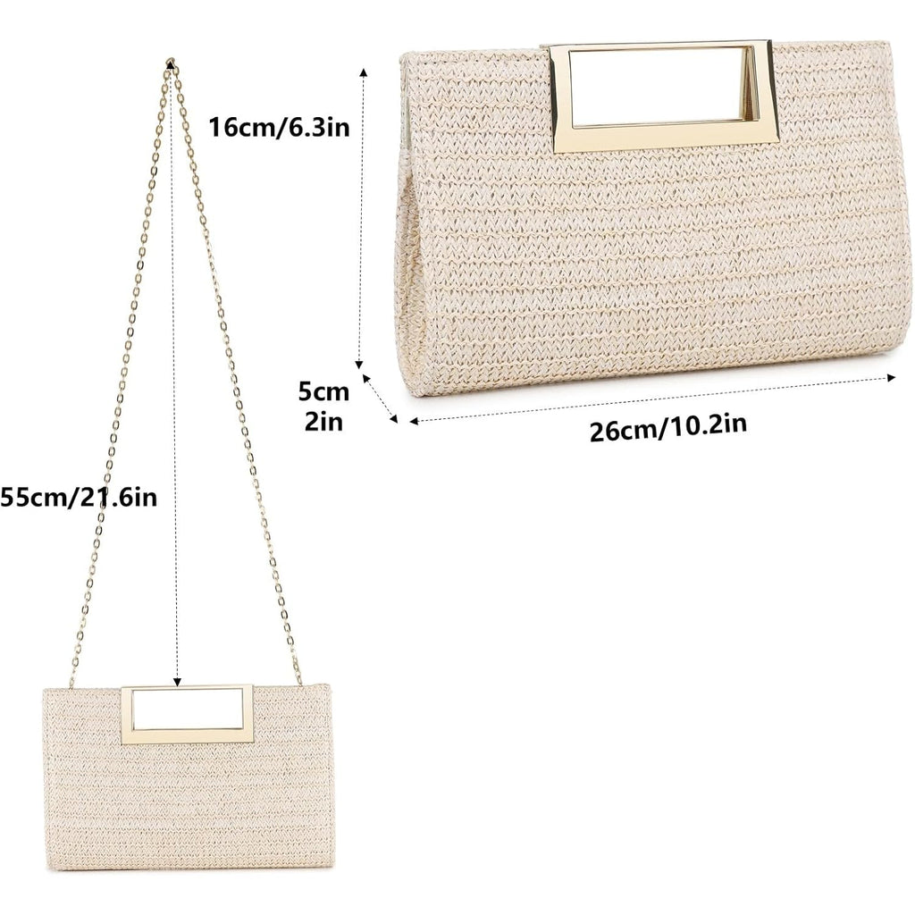 Gurina Evening Clutch Purses For Women Formal Party Clutch Bags Cocktail Prom Fashion Pu Leather Shoulder Handbags