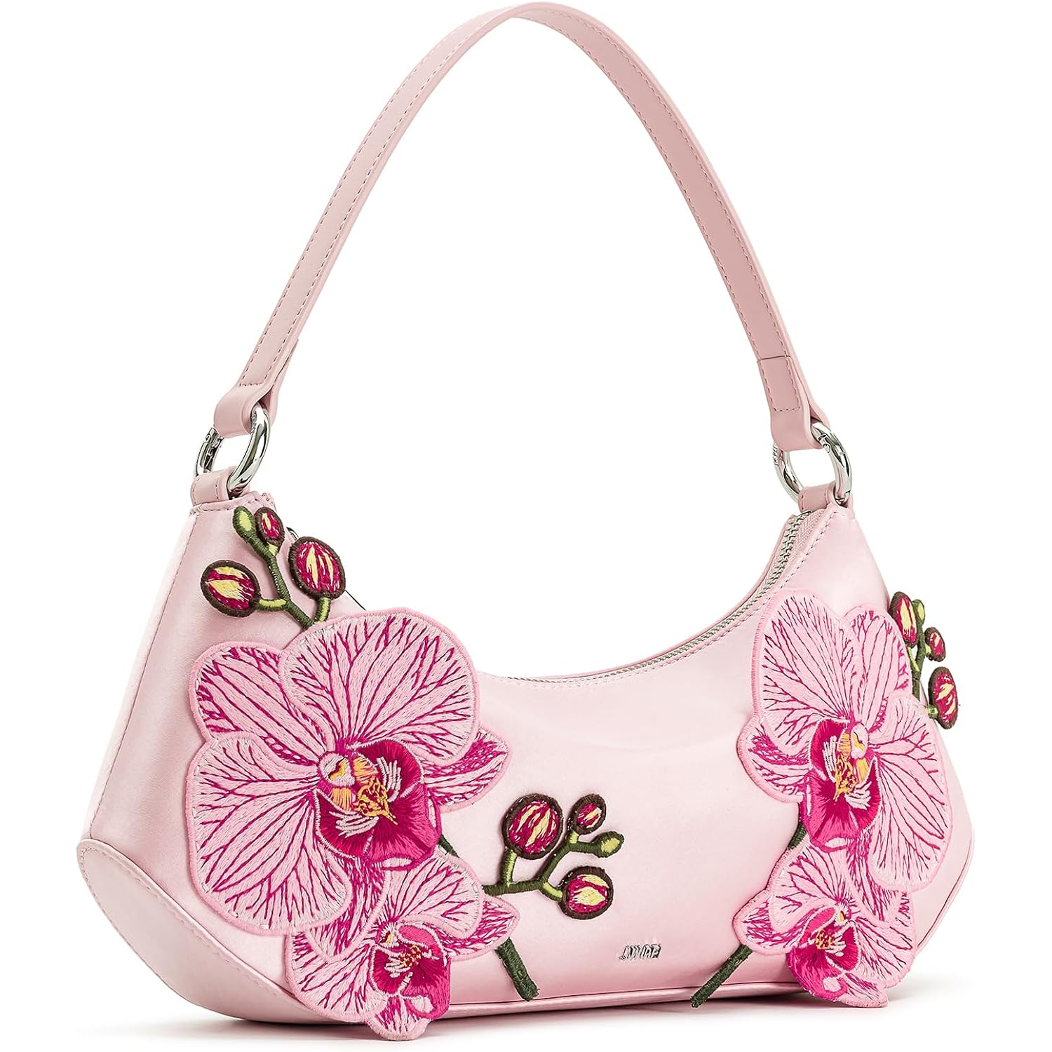 Jw Pei Women'S Lily Shoulder Bag - Orchid Embroidered Pink