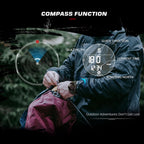 Cakcity Tactical Watches For Men Military Sport Watches With Carbon Fiber Case Lightweight Waterproof Watch For Women/Men Digital Watches With Compass,Step Counte,Metronome,5Atm