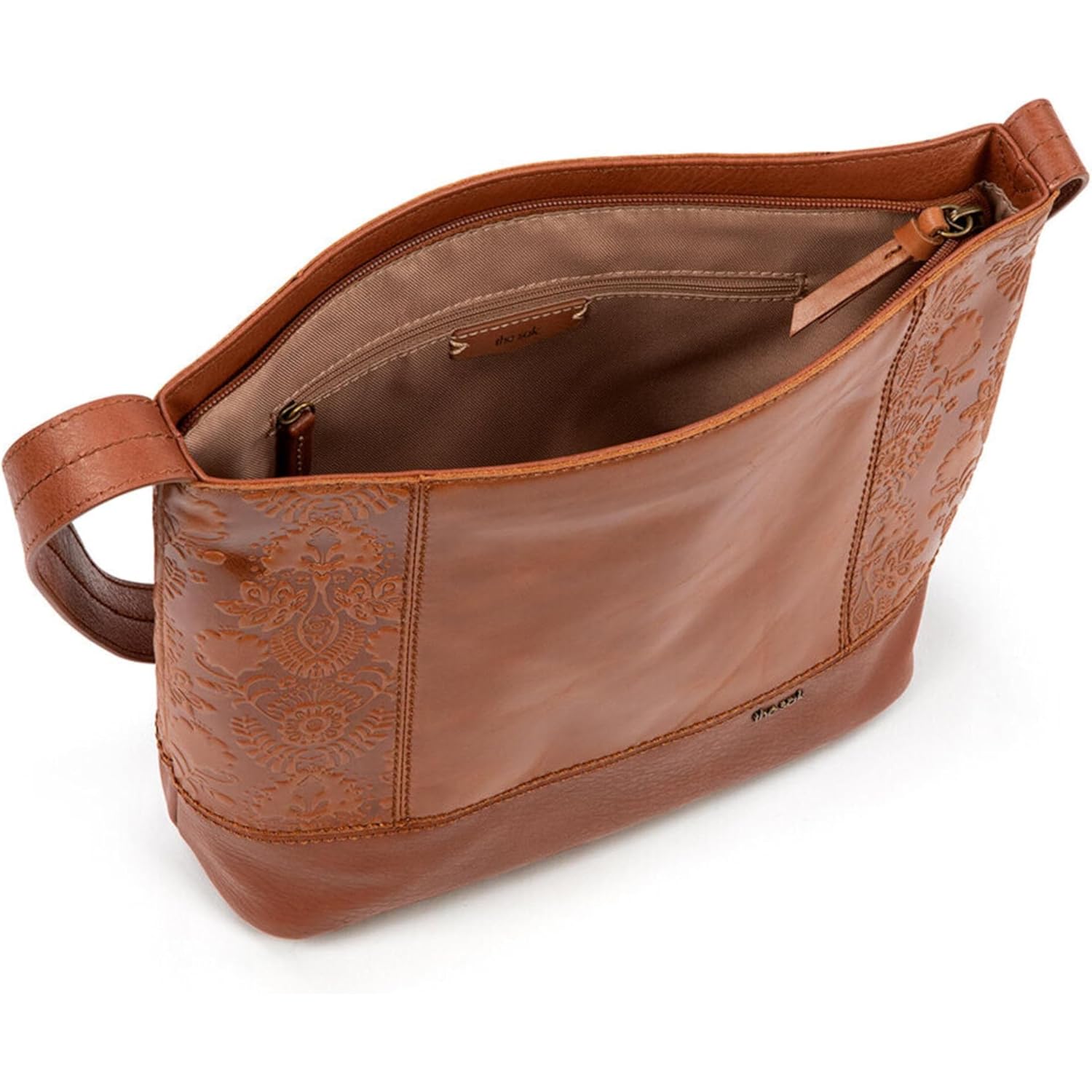 The Sak De Young Hobo Bag - Premium Leather Women's Handbag for Everyday & Travel - Durable, Large Purse With Zipper Pocket
