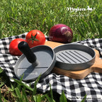 Burger Press 150 Patty Papers Set | Non-Stick Hamburger Press Patty Maker Mold With Free Wax Paper Sheets | Meat Beef Cheese Veggie Burger Maker For Grill Griddle Bbq Barbecue | Bpa Free